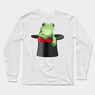 Frog Wizard Cylinder Long Sleeve T-Shirt